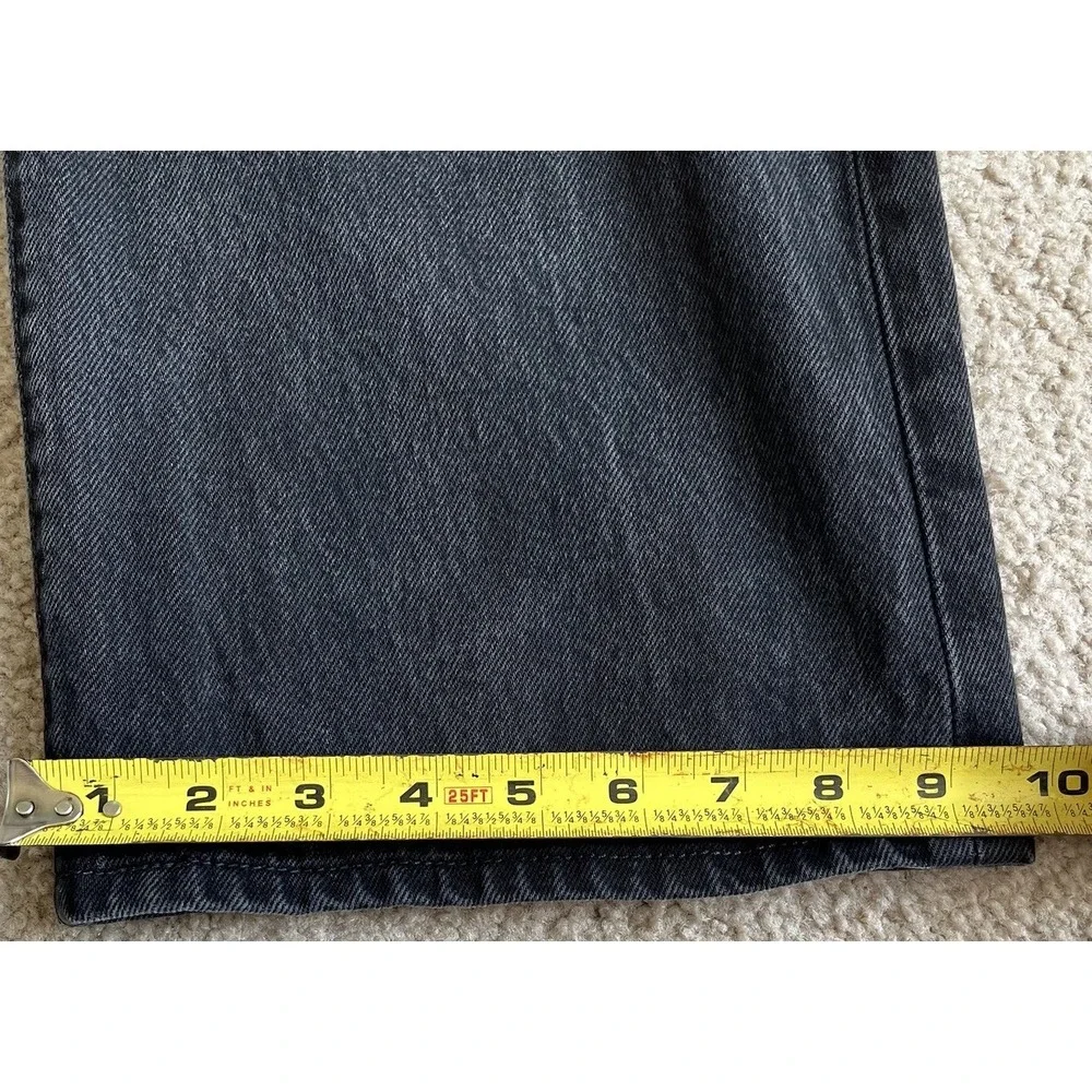 Levi's‎ 501 Original Fit Jeans Button Fly Iconic Straight Leg Black Men's 40x34